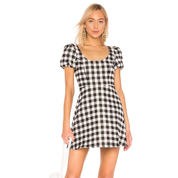 LPA Dresses & Skirts - REVOLVE Gingham Mini Dress NWT